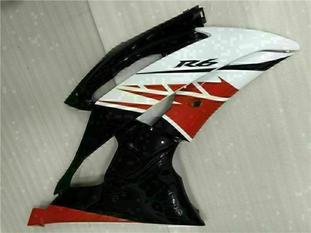 Blanc Noir Kit Carénages Motos R6 2008-2016 Blanc Noir Kit Carénages Motos R6 2008-2016