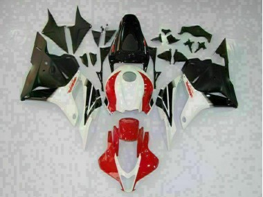 Blanc Noir Rouge Carénage Moto CBR 600 RR 2009-2012