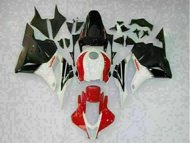 Blanc Noir Rouge Carénage Moto CBR 600 RR 2009-2012