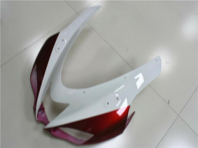 Blanc Noir Rouge Carénage Moto ZX6R 2007-2008 Blanc Noir Rouge Carénage Moto ZX6R 2007-2008