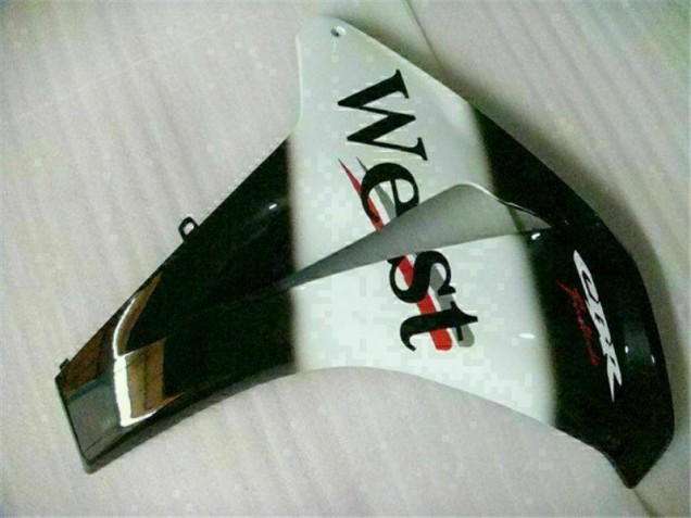Blanc Noir West Carénage Moto CBR 1000 RR 2008-2011