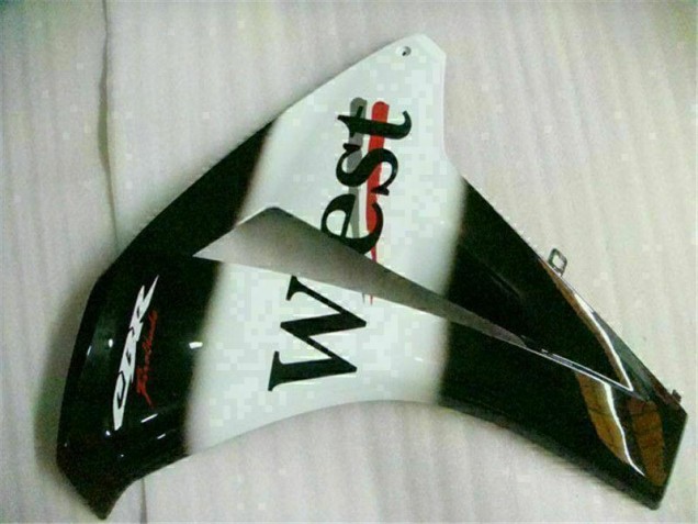 Blanc Noir West Carénage Moto CBR 1000 RR 2008-2011