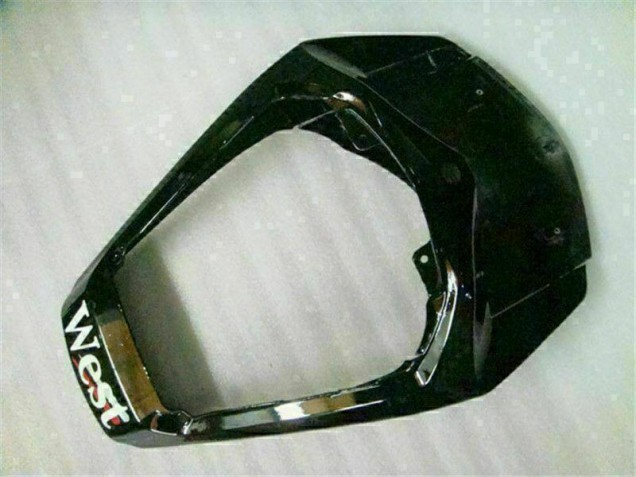 Blanc Noir West Carénage Moto CBR 1000 RR 2008-2011