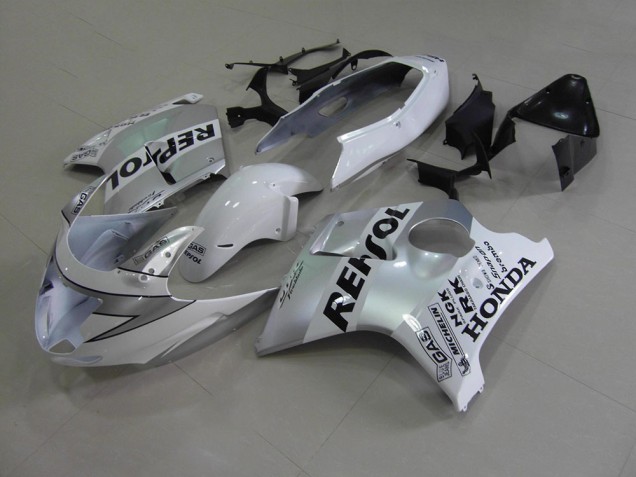 Blanc Repsol Carénage Moto CBR 1100 XX 1996-2007