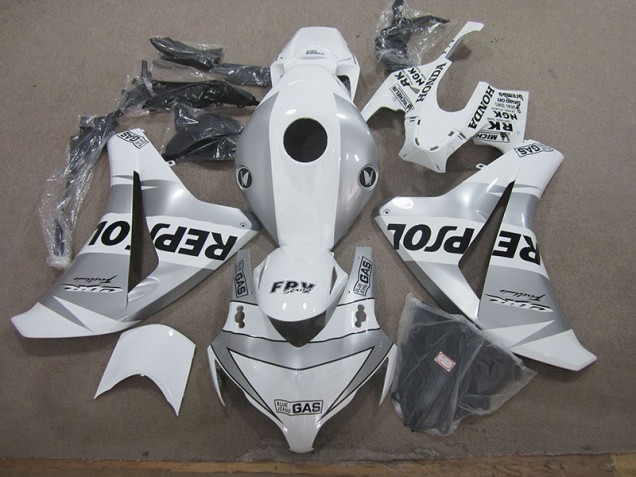 Blanc Repsol Carénages Moto CBR 1000 RR 2008-2011 Blanc Repsol Carénages Moto CBR 1000 RR 2008-2011