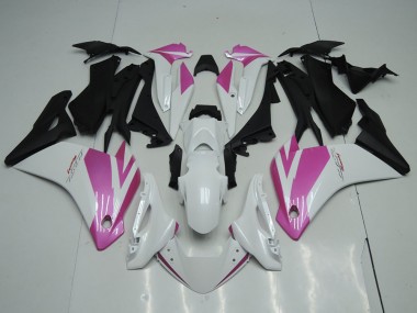 Blanc Rose Carénage Moto CBR 250 RR 2011-2013