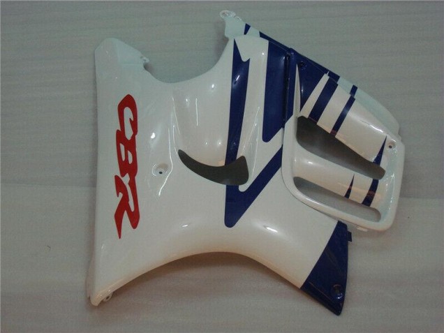 Blanc Rouge Carénage Moto CBR 600 F3 1995-1998 Blanc Rouge Carénage Moto CBR 600 F3 1995-1998