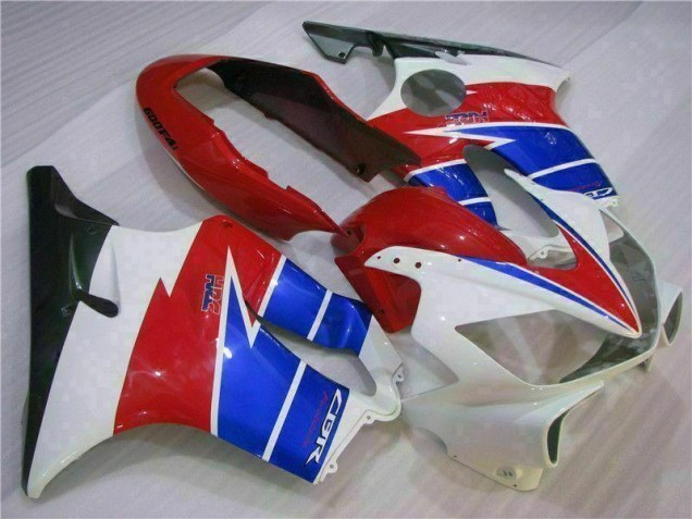 Blanc Rouge Carénage Moto CBR 600 F4i 2004-2007 Blanc Rouge Carénage Moto CBR 600 F4i 2004-2007