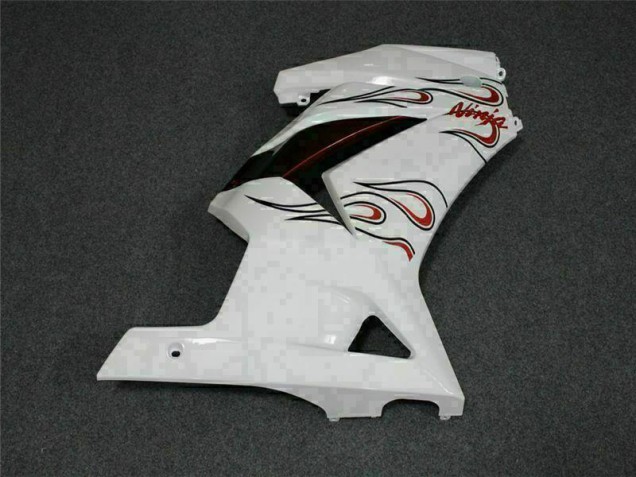 Blanc Rouge Carénage Moto EX250 2008-2012 Blanc Rouge Carénage Moto EX250 2008-2012