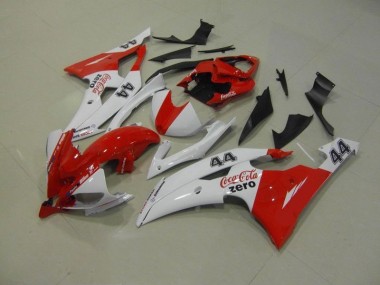 Blanc Rouge Coca Cola Zero 44 Carénage Moto R6 2008-2016