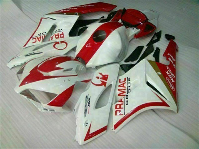 Blanc Rouge Kit Carénages Motos & Plastique CBR 1000 RR 2004-2005 Blanc Rouge Kit Carénages Motos & Plastique CBR 1000 RR 2004-2005