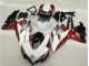 Blanc Rouge Noir Carénage Moto GSXR 600 / 750 K8 2008-2010