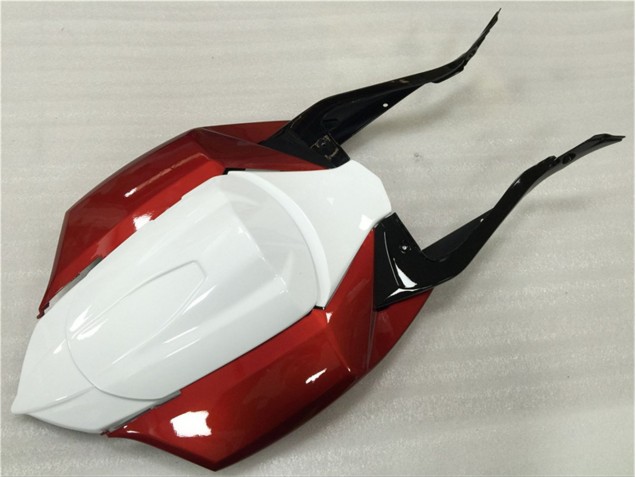 Blanc Rouge Noir Carénage Moto GSXR 600 / 750 K8 2008-2010
