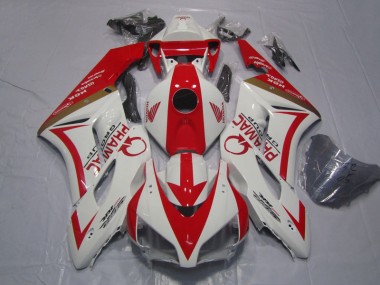 Blanc Rouge PRAMAC Carénage Moto CBR 1000 RR 2004-2005