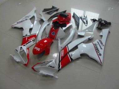 Blanc Rouge Style OEM Carénage Moto R6 2008-2016