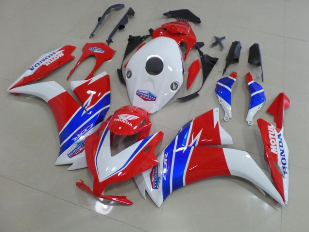 Blanc Rouge TT Legend Carénage Moto CBR 1000 RR 2012-2016 Blanc Rouge TT Legend Carénage Moto CBR 1000 RR 2012-2016
