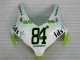 Blanc Vert Hannspree 84 Carénage Moto CBR 1000 RR 2008-2011