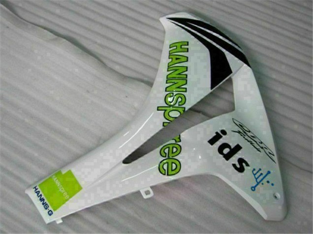 Blanc Vert Hannspree 84 Carénage Moto CBR 1000 RR 2008-2011