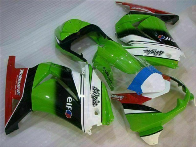 Blanc Vert Noir Ninja Carénage Moto EX250 2008-2012
