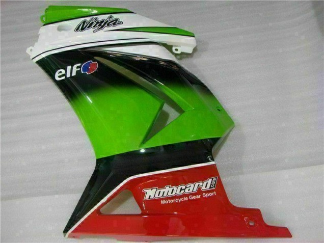 Blanc Vert Noir Ninja Carénage Moto EX250 2008-2012