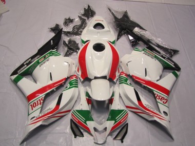 Blanc Vert Rouge Carénage Moto CBR 600 RR 2009-2012