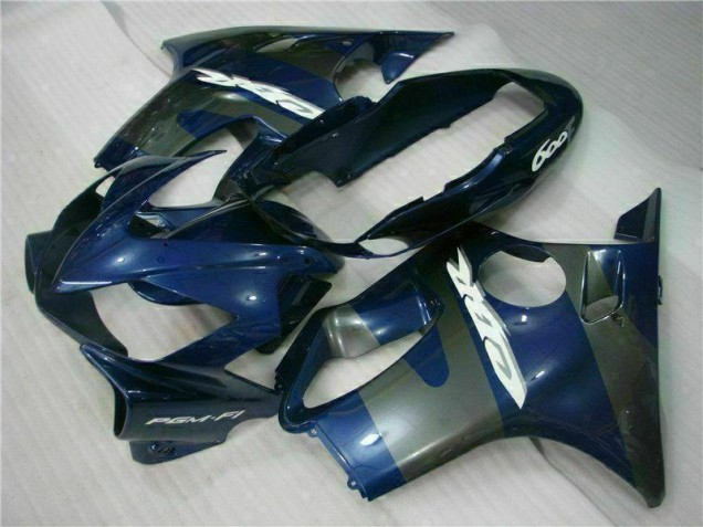 Bleu Argent Carénage Moto CBR 600 F4i 2004-2007 Bleu Argent Carénage Moto CBR 600 F4i 2004-2007