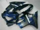 Bleu Argent Carénage Moto CBR 600 F4i 2004-2007 Bleu Argent Carénage Moto CBR 600 F4i 2004-2007