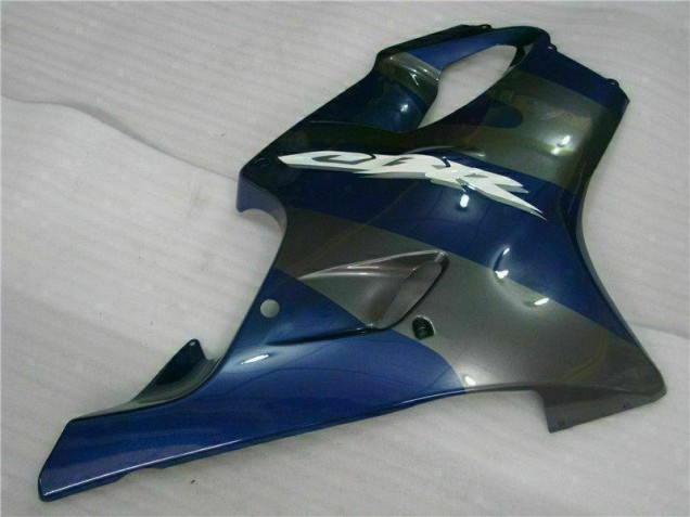 Bleu Argent Carénage Moto CBR 600 F4i 2004-2007 Bleu Argent Carénage Moto CBR 600 F4i 2004-2007