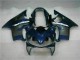 Bleu Argent Carénage Moto CBR 600 F4i 2004-2007 Bleu Argent Carénage Moto CBR 600 F4i 2004-2007