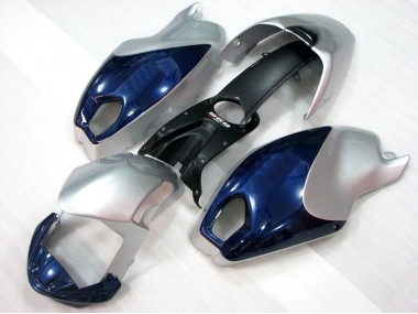 Bleu Argent Carénage Moto Ducati Monster 696 2008-2012