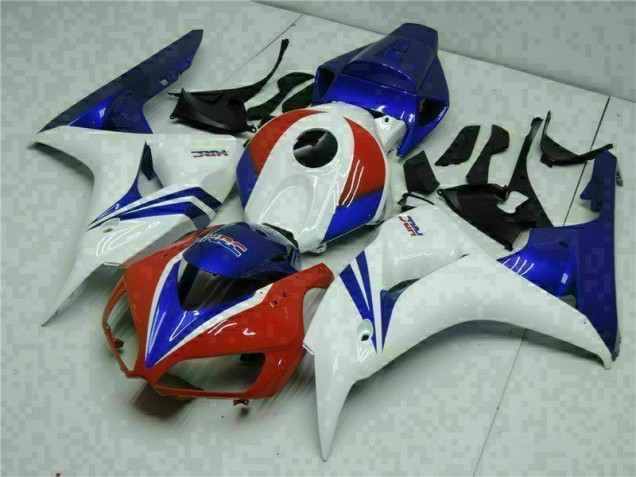 Bleu Blanc Carénage Moto CBR 1000 RR 2006-2007 Bleu Blanc Carénage Moto CBR 1000 RR 2006-2007
