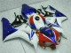 Bleu Blanc Carénage Moto CBR 1000 RR 2006-2007 Bleu Blanc Carénage Moto CBR 1000 RR 2006-2007