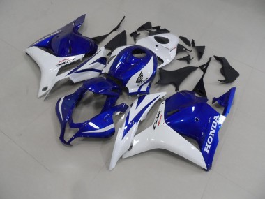 Bleu Blanc Carénage Moto CBR 600 RR 2009-2012