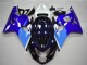 Bleu Blanc Carénage Moto GSXR 600 / 750 K4 2004-2005 Bleu Blanc Carénage Moto GSXR 600 / 750 K4 2004-2005