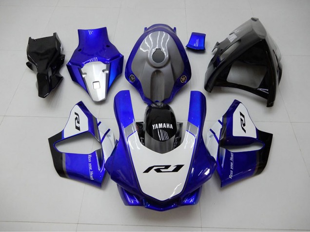 Bleu Blanc Carénage Moto R1 2015-2019 Bleu Blanc Carénage Moto R1 2015-2019