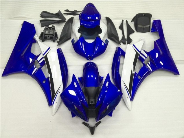 Bleu Blanc Carénage Moto R6 2006-2007 Bleu Blanc Carénage Moto R6 2006-2007