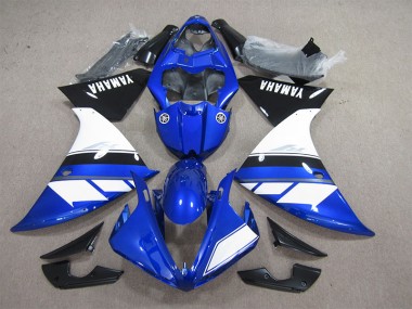 Bleu Blanc Carénage Moto ZX14R ZZR 1400 2006-2011