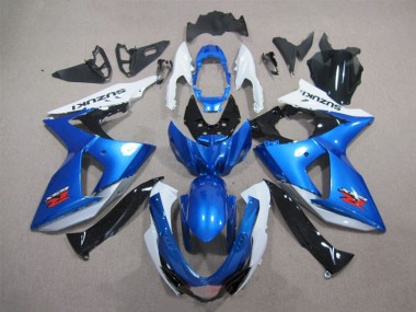 Bleu Blanc Carénage Moto de Rechange GSXR 1000 K9 2009-2016