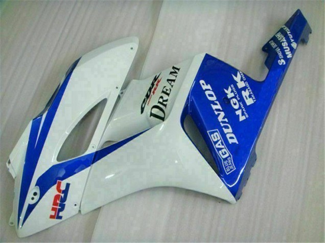 Bleu Blanc Carénages Moto CBR 1000 RR 2004-2005 Bleu Blanc Carénages Moto CBR 1000 RR 2004-2005