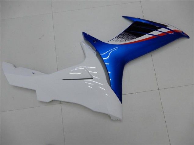 Bleu Blanc Carénages Moto GSXR 600 / 750 K11 2011-2024