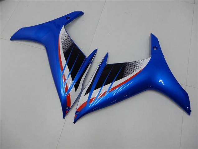 Bleu Blanc Carénages Moto GSXR 600 / 750 K11 2011-2024