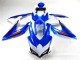 Bleu Blanc Carénages Moto GSXR 600 / 750 K8 2008-2010 Bleu Blanc Carénages Moto GSXR 600 / 750 K8 2008-2010