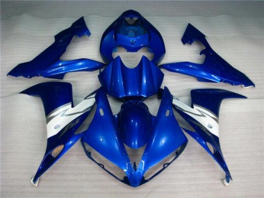 Bleu Blanc Carénages Moto R1 2004-2006