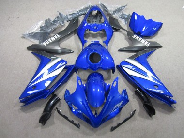 Bleu Blanc Carénages Moto R1 2007-2008