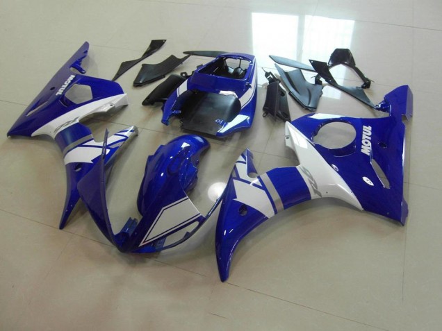 Bleu Blanc Carénages Moto R6 2003-2005 Bleu Blanc Carénages Moto R6 2003-2005