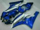 Bleu Blanc Carénages Moto R6 2006-2007 Bleu Blanc Carénages Moto R6 2006-2007