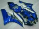 Bleu Blanc Carénages Moto R6 2006-2007 Bleu Blanc Carénages Moto R6 2006-2007