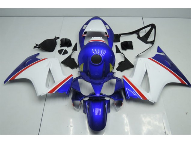 Bleu Blanc Carénages Moto VFR 800 2002-2013 Bleu Blanc Carénages Moto VFR 800 2002-2013