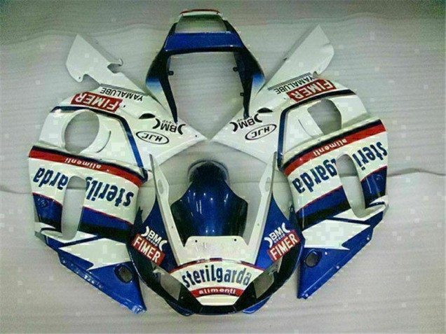 Bleu Blanc Carrosserie Moto R6 1998-2002 Bleu Blanc Carrosserie Moto R6 1998-2002