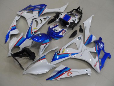 Bleu Blanc Carrosserie Moto S1000RR 2009-2014